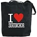 Canvas Tote Bag Black 
