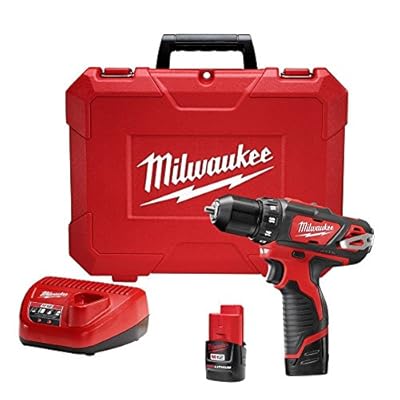 Milwaukee 2407-82 M12 12V 3/8 in. Cordless Drill/ Driver Kit