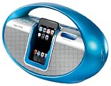 from Scott Scott iSX10LB Portable Sound System for iPod with AM/FM Radio - Light Blue Model iSX10LB