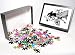 Photo Jigsaw Puzzle of Sketch of couple dancing to a jazz band, 1920s from Mary Evans