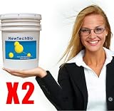 NT-MAX Super Shock Septic and Cesspool Restoration Treatment Full Kit. 5 Gallon Super Sludge Digester Completely Restores All Failed Septic System and Includes 48 Months Maintenance Supply of NT-MAX Water Soluble, Flushable Bio-Packs. Strongest Septic Restoration Kit Available and Millions of Times Stronger than Other Brands. Guaranteed to Perform.