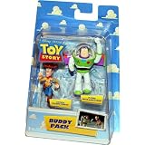 ACTION SHERIFF WOODY & FLYING BUZZ LIGHTYEAR Disney Pixar TOY STORY Buddy Pack by Toy Story