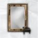 Howard Elliott Tate Leaner Mirror and Ottoman Set 1342 / 43002 Image