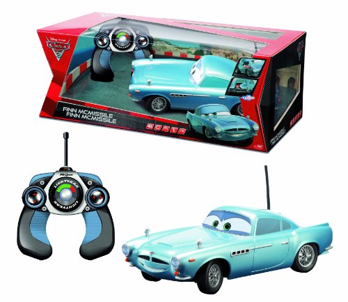 Imagen principal de Majorette 219119506SM1 Cars 2 - Coche teledirigido con diseño de Finn McMissile (29 cm, escala 1:24)