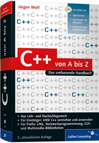 Produkt-Bild: C++ von A bis Z: Das umfassende Handbuch (Galileo Computing)