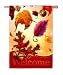 Falling Leaves Silk Reflections Regular Size Flag