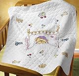 Bedtime for Horatio Stamped Cross Stitch Quilt Kit