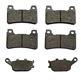 2005-2006 Honda CBR 600 RR Kevlar Carbon Front & Rear Brake Pads