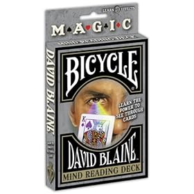  Bicycle David Blaine Mind Reading Playing Card Deck