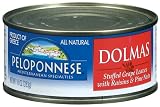 Peloponnese Stuffed Grape Leaves with Raisins & Pine Nuts, Dolmas, 10-Ounce Cans (Pack of 6)