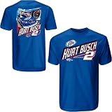 Checkered Flag Kurt Busch Miller Lite T-Shirt