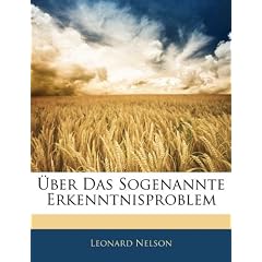 Uber Das Sogenannte Erkenntnisproblem