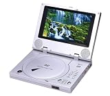 Feastronics Portable DVD Player with Dual Digital (freeview) & Analog TV Tuners + 300 Games + free carry bag