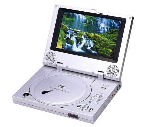 Feastronics Portable DVD Player with Dual Digital (freeview) Analog TV Tuners + 300 Games + free carry bag