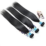 Hot Hair 5A Unprocessed Virgin Mongolian Natural Straight Weft Hair Extension, 18inch 20inch 22inch 3pcs/Lot Human Hair Weave Bundles