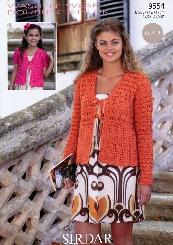 Cardigan in Sirdar Wash 'n' Wear Double Crepe DK - 9554