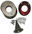 04-08 HONDA CRF450R: PRO MOTO BILLET SPARK ARRESTOR END CAP - RED