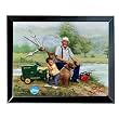 John Deere Beginner's luck 10x12 Resin Clock