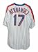 Autographed Keith Hernandez New York Mets White Pinstripe Majestic Jersey