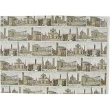 Florence Architecture & Monuments Poster Decoupage Gift Wrap 20 x 28 "