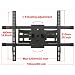 VideoSecu Articulating TV Wall Mount for Most 37 55 TV, Dual Arm Extends up to 26 Inch From Wall Free HDMI cable 1VH VideoSecu Articulating TV Wall Mount for Most 37 55 TV, Dual Arm Extends up to 26 Inch From Wall Free HDMI cable 1VH