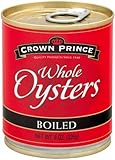 Crown Prince Whole Boiled Oysters, 8-Ounce Cans (Pack of 12)