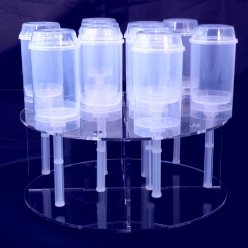 Round Circle Clear Acrylic Cake Push Pops Stands – 23cm (Holds 16)