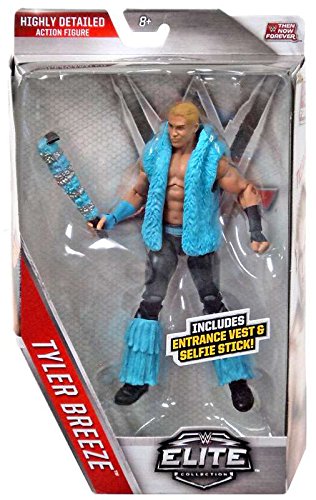 Wwe, elite collection then now forever, tyler breeze exclusive ac…