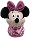 Josmo Character Shoes Girl's Disney Minnie Head Slipper-K, Pink/White Polka Dots, 7 M US Toddler