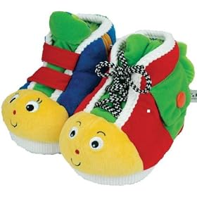 K's Kids Learning Shoes on Little Feet