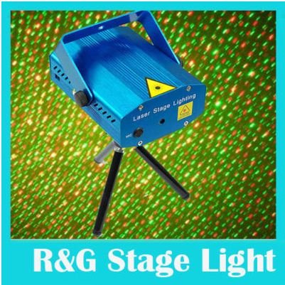 Red & Green Laser Star Projector