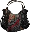 Women's Ed Hardy Purse Handbag Vanessa East West Tote Black California Bag