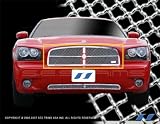 2006 2007 2008 Dodge Charger (Replacement) SES 304 Stainless Chrome Mesh Upper Grille Grill