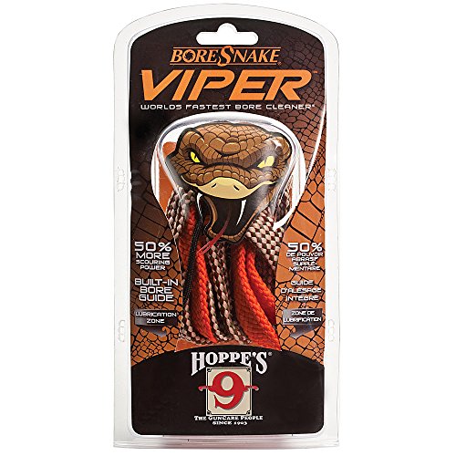 Hoppe s 24004V BoreSnake Viper Pistol and Revolver Bore Cleaner, .44-.45 Caliber