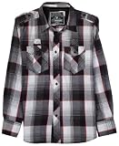 Company 81 Boys Long Sleeve Herringbone Plaid Shirt