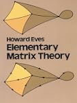 Elementary Matrix Theory (Dover Books...