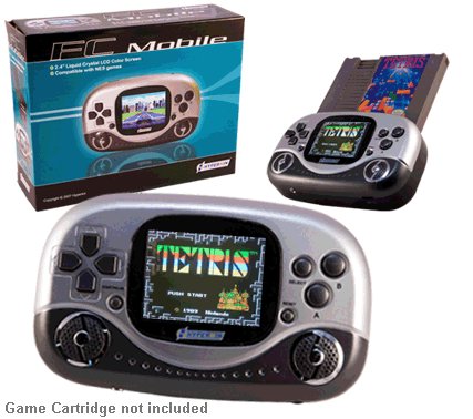 FC Mobile Portable NES System Silver
