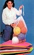 36" Mesh Tote Red - Sports Exercise Equipment