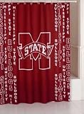 NCAA Mississippi State Bulldogs Shower Curtain