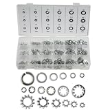 Trademark Tools 75-7720 Hawk Assortment of 720 Steel Lock and Star Washers