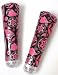 PAIR OF MIAMICA INNER BOOTIE PAISLEY PINK BLACK TRENDY INFLATABLE BOOT SHAPERS