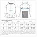 Blueberry Pet Orchid & Grey Bow Cotton Dog Dress, Back Length 16