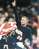 Ben Sheets Team USA - Olympics Action - Autographed 16x20 Photograph with 2000 Gold Medal and USA 4 Cuba 0 Inscription
