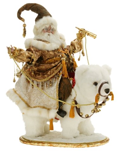 Mark Roberts Limited Edition Christmas Santa on Polar Bear 