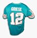 Bob Griese Autographed Custom Throwback Football Jersey Inscribed with HOF 90 (Teal)