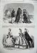 1864 Paris Fashion German Reed Gallery Illustration Art