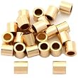 25 Gold Filled Tube Crimp Beads Jewelry Beading 2mm