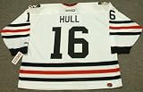 BOBBY HULL Chicago Blackhawks “Rookie” CCM Throwback Home NHL Hockey Jersey