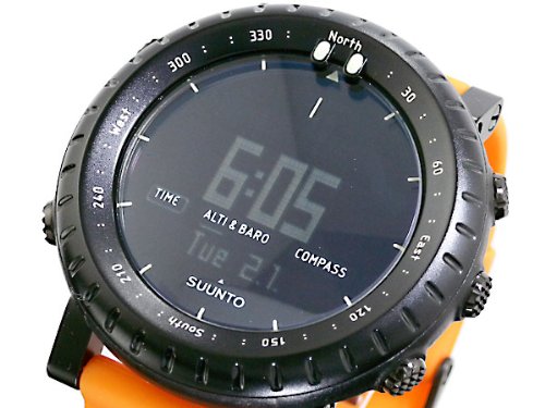 [スント] SUUNTO コア CORE アウトドア ウォッチ メンズ 腕時計 SS015914000 ブラック / オレンジ [並行輸入品]