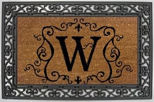 Monogram Coir Doormat - W